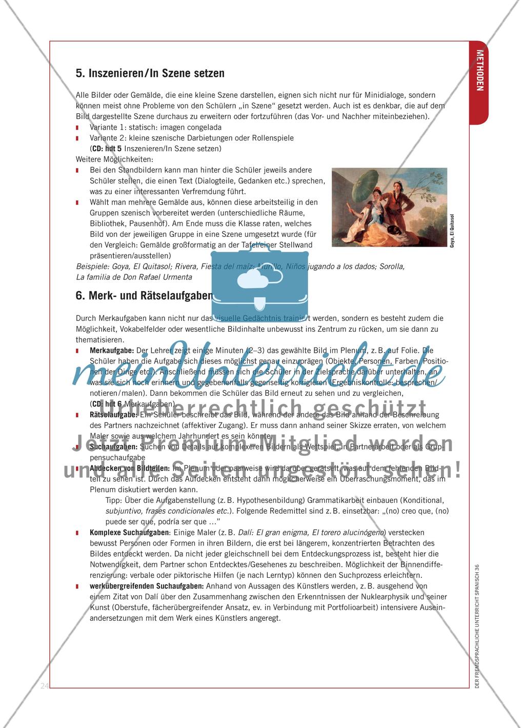 Bilder – mal anders betrachtet - Kreative Ansätze zum Umgang mit bekannten Bildern Preview 6