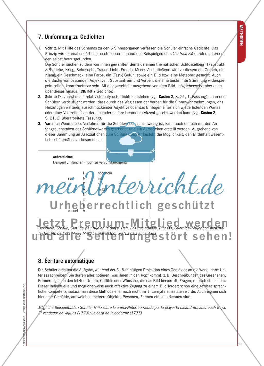 Bilder – mal anders betrachtet - Kreative Ansätze zum Umgang mit bekannten Bildern Preview 7