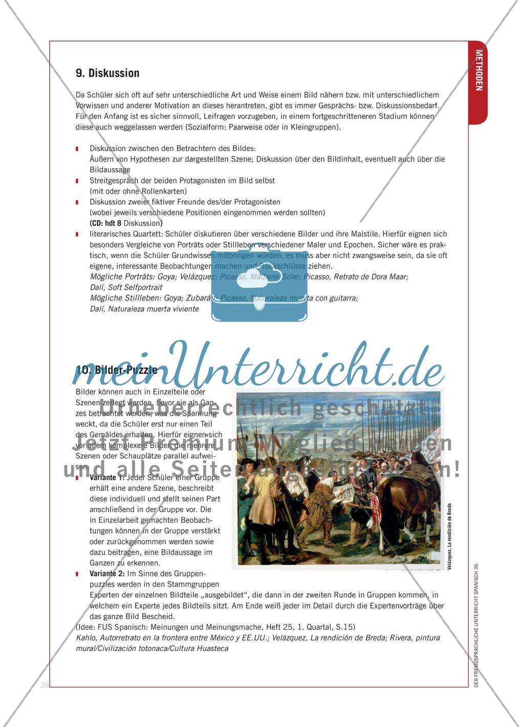 Bilder – mal anders betrachtet - Kreative Ansätze zum Umgang mit bekannten Bildern Preview 8