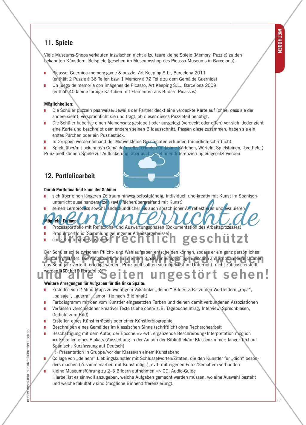 Bilder – mal anders betrachtet - Kreative Ansätze zum Umgang mit bekannten Bildern Preview 9