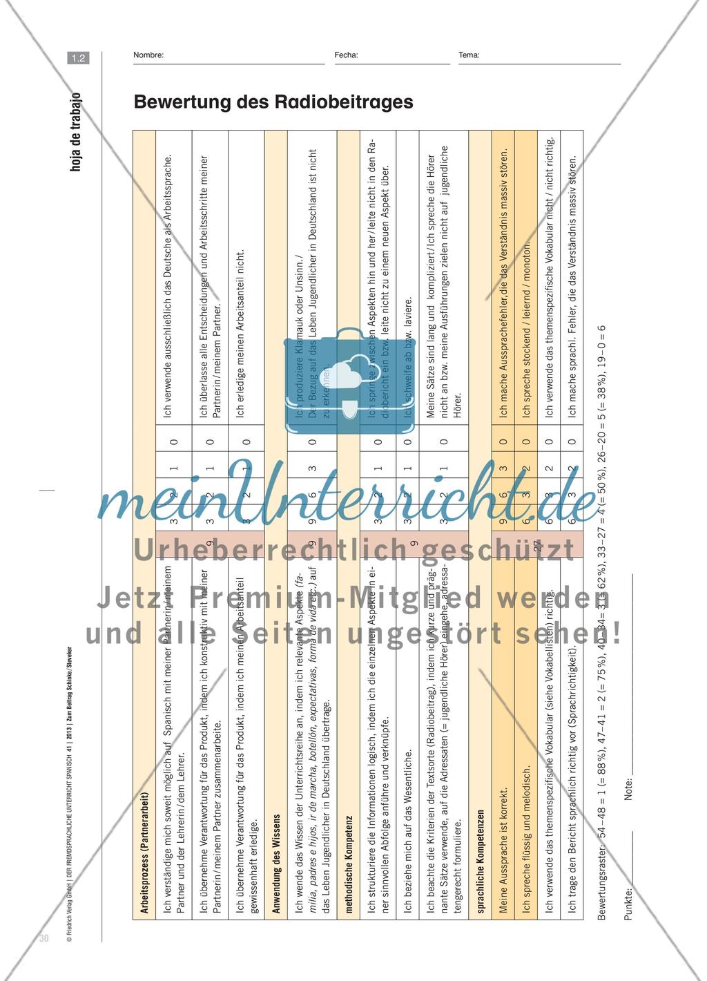 Hablar de jóvenes, inmigración, bilingüismo - Mündlichkeit fördern durch Lernaufgaben – drei Beispiele Preview 5