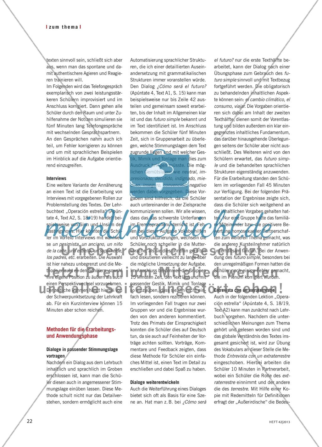 Lehrbucharbeit und Szenisches Spiel Preview 3