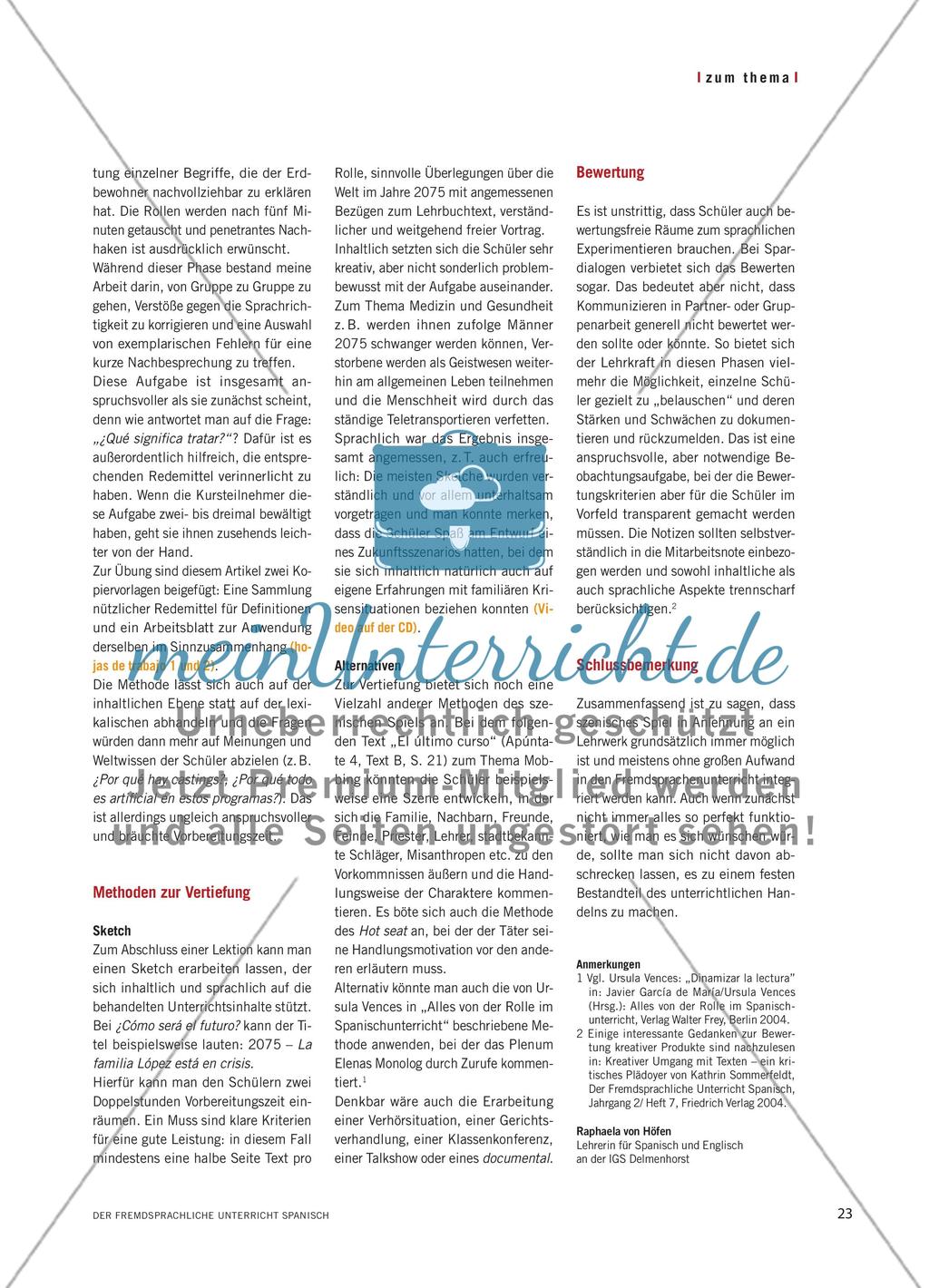 Lehrbucharbeit und Szenisches Spiel Preview 4
