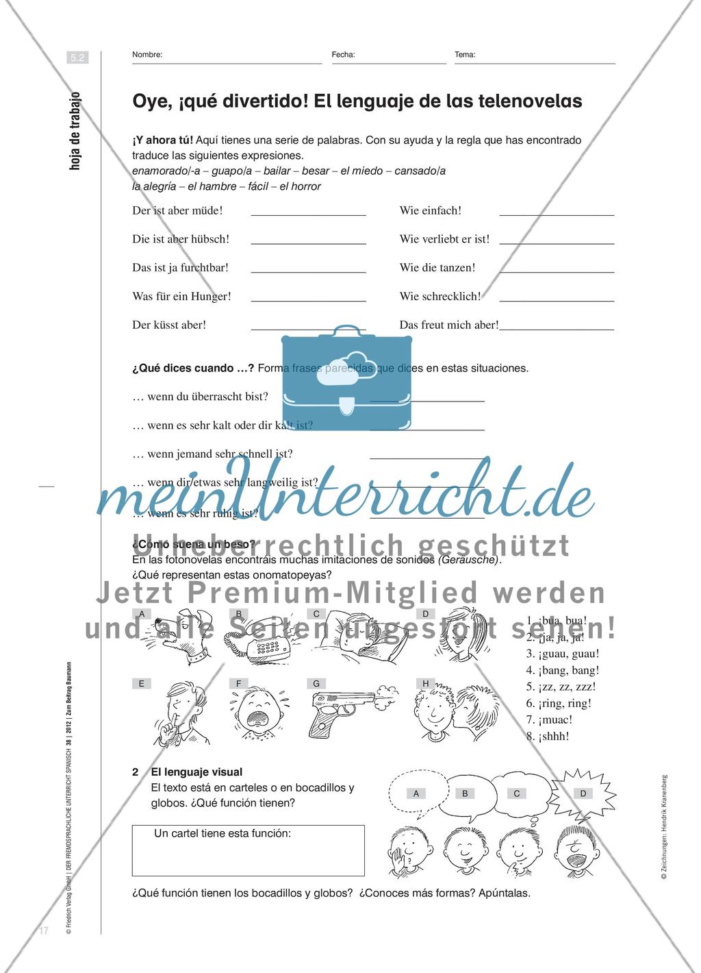 „Una historia de amor y de amistad“ - Schüler der Sekundarstufe I erzählen Geschichten über Liebe und Freundschaft mithilfe selbst erstellter Fotoromane Preview 8
