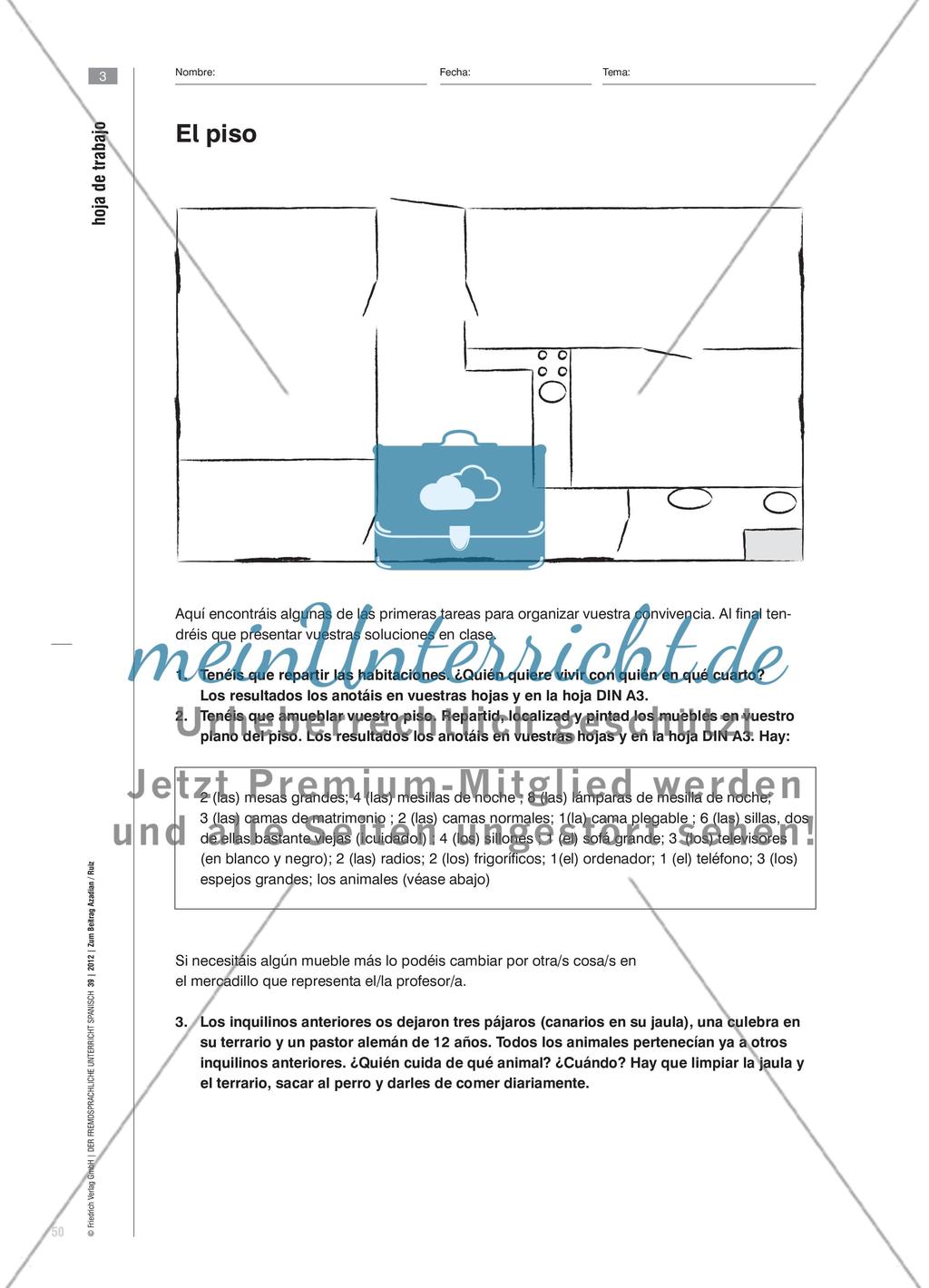 El piso compartido - Im Spanischunterricht eine WG-Erfahrung machen Preview 7