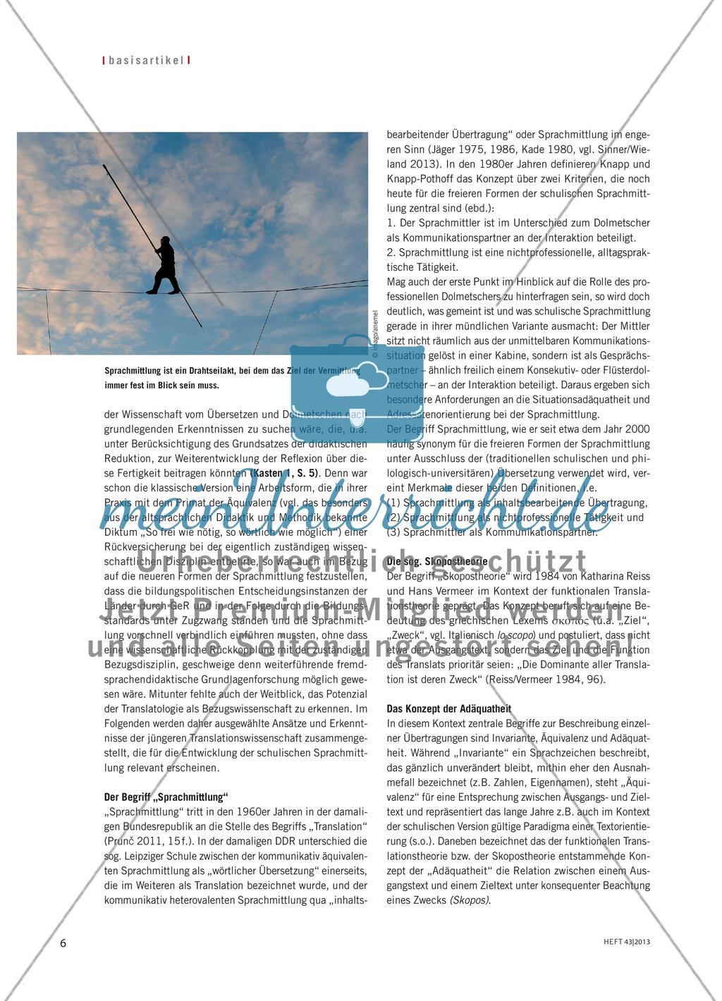 Mündliche Sprachmittlung im Spanischunterricht Preview 3