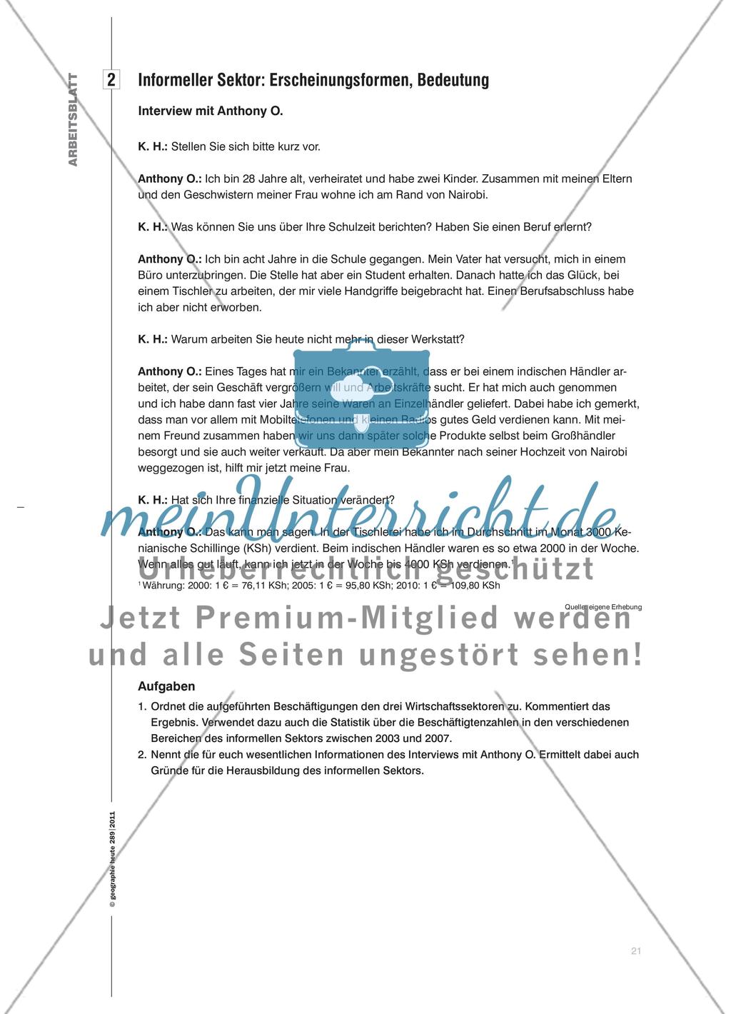 „Jua Kali“ – Unter der heißen Sonne - Der informelle Sektor in Kenia Preview 6