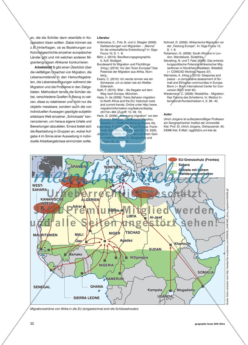 Afrikanische Migration in die EU - Strukturen, Ursachen, Konsequenzen Preview 4