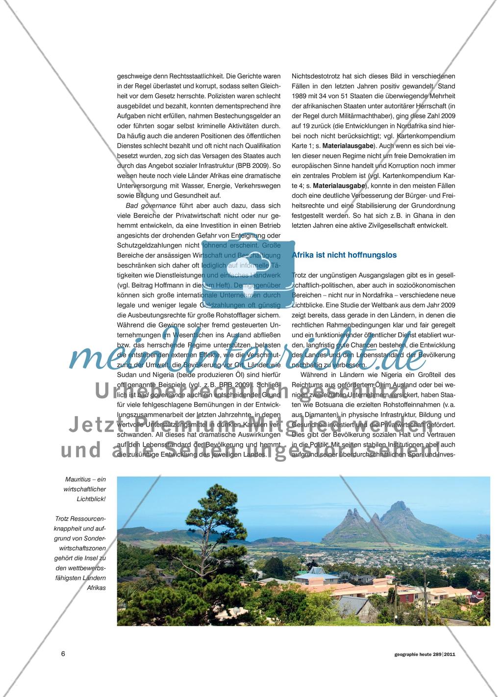 Afrika im Wandel - Neue Entwicklungen und Realitäten eines facettenreichen Kontinents Preview 5