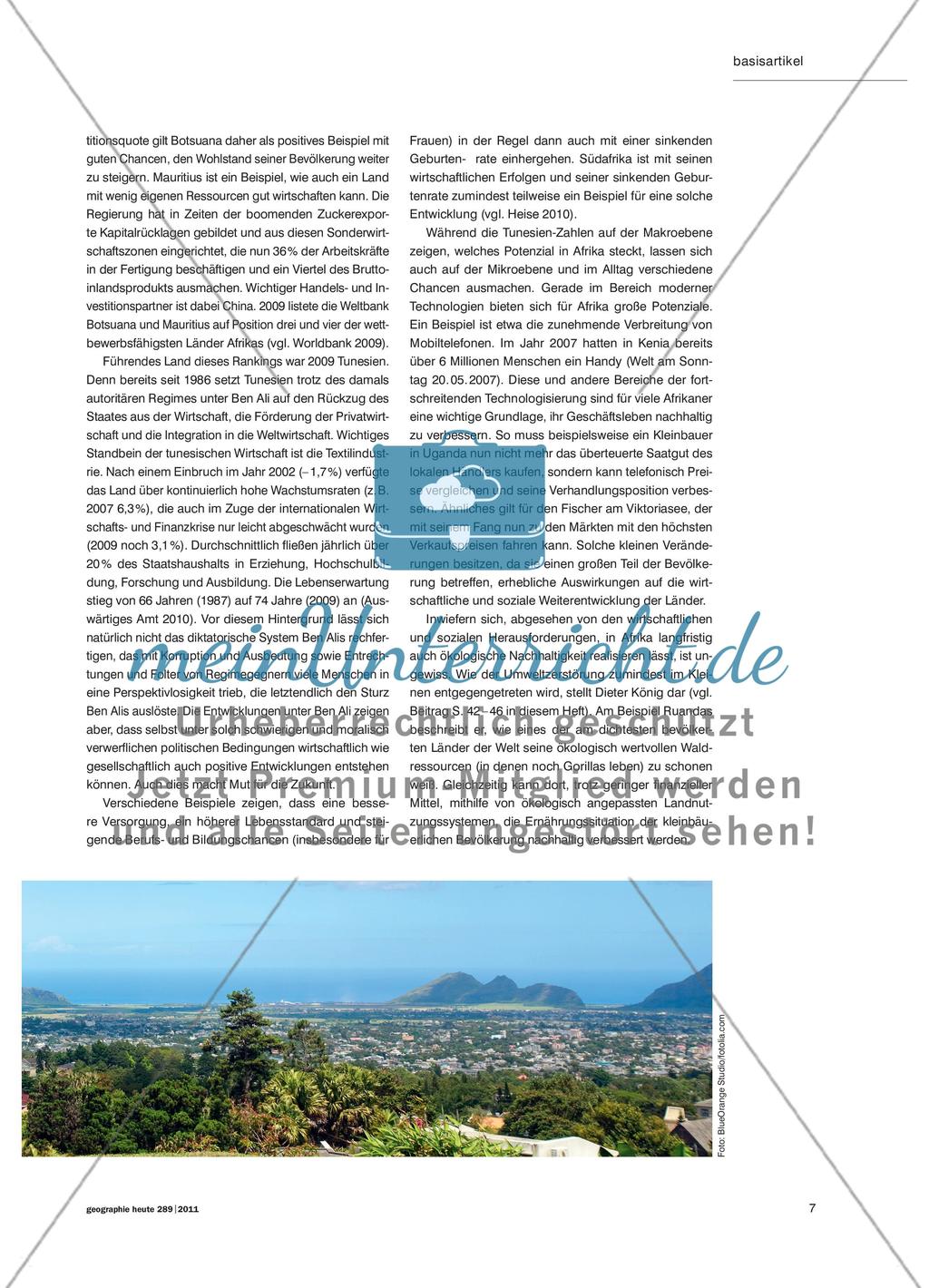 Afrika im Wandel - Neue Entwicklungen und Realitäten eines facettenreichen Kontinents Preview 6