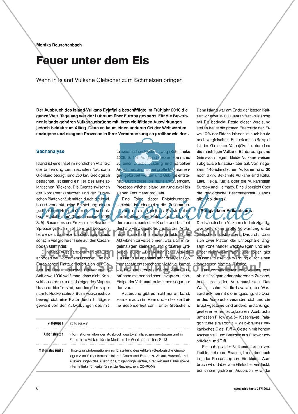 Feuer unter dem Eis - Wenn in Island Vulkane Gletscher zum Schmelzen bringen Preview 1