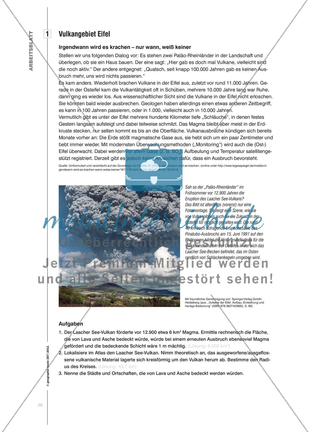 Die Laacher See-Eruption vor 12.900 Jahren - Vulkanausbruch, Überschwemmungs- und Flutereignis zugleich Preview 4
