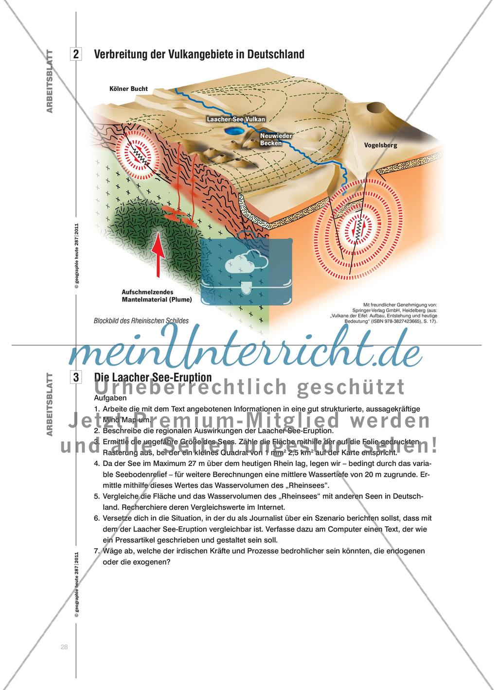 Die Laacher See-Eruption vor 12.900 Jahren - Vulkanausbruch, Überschwemmungs- und Flutereignis zugleich Preview 6