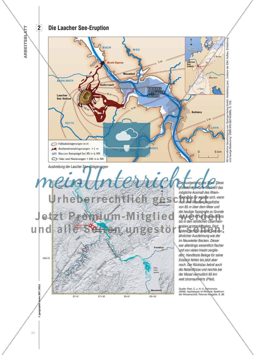 Die Laacher See-Eruption vor 12.900 Jahren - Vulkanausbruch, Überschwemmungs- und Flutereignis zugleich Preview 8