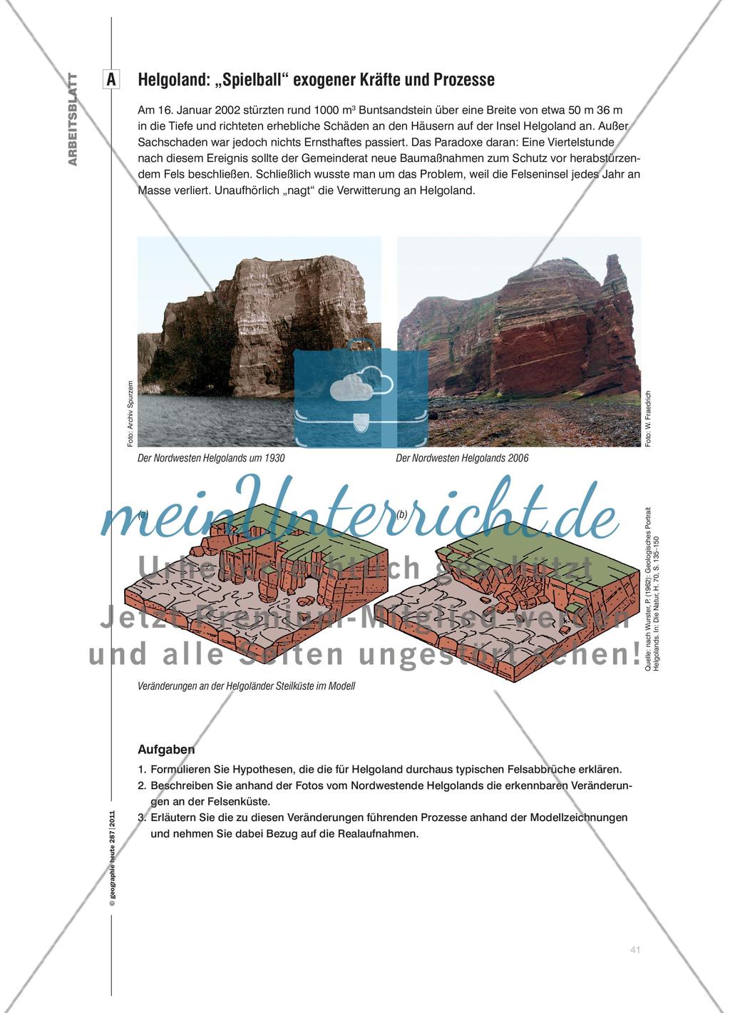 Hochseeinsel Helgoland - „Spielball“ endogener und exogener Dynamik in der jüngeren Erdgeschichte Preview 4