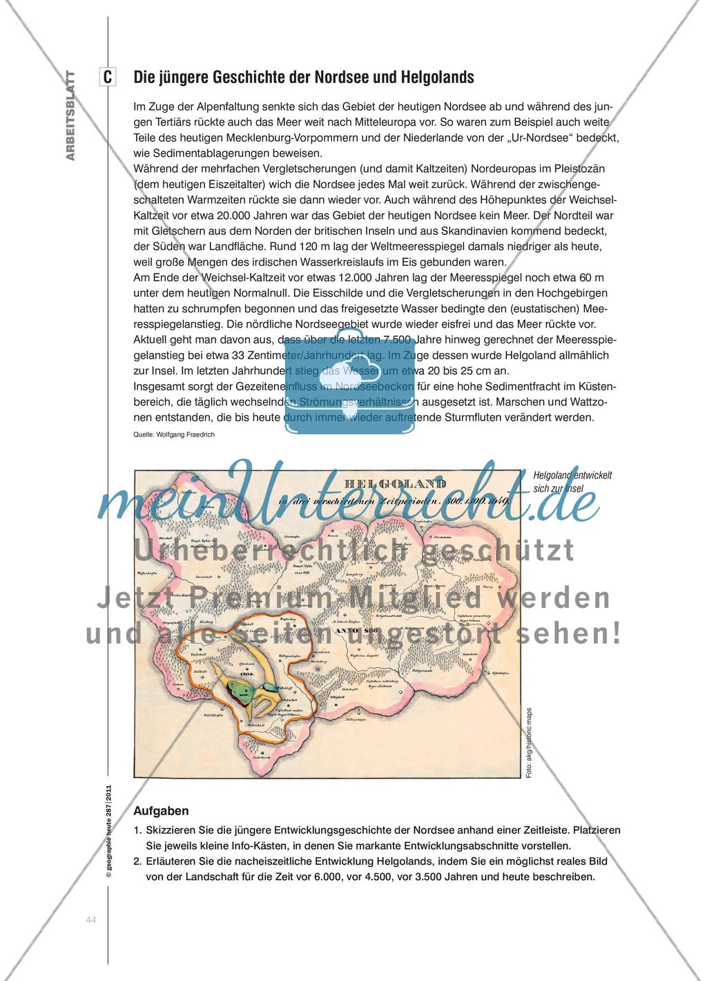 Hochseeinsel Helgoland - „Spielball“ endogener und exogener Dynamik in der jüngeren Erdgeschichte Preview 7
