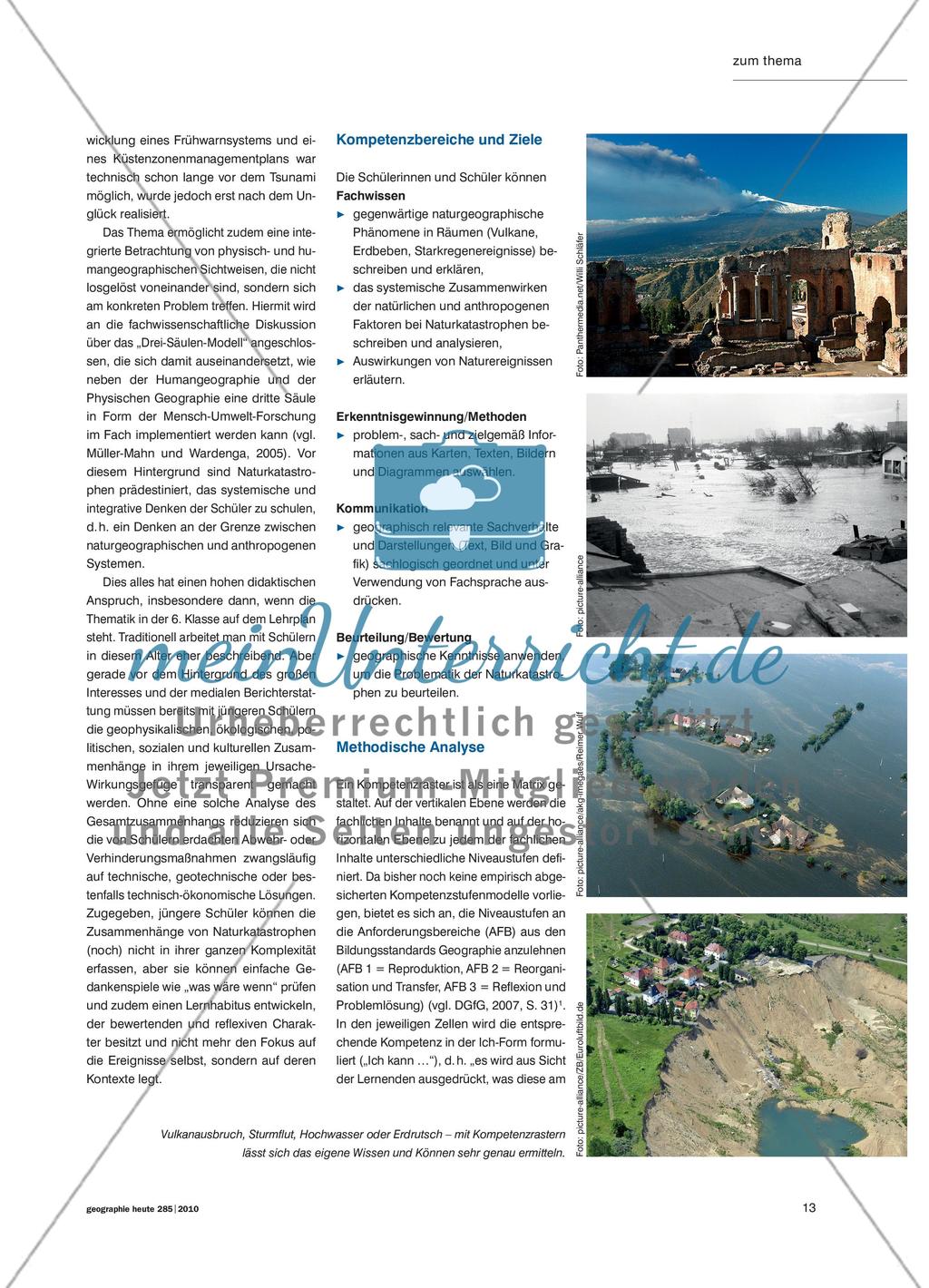 „Ich kann erklären, warum es in Italien aktive Vulkane gibt.“ - Mit Kompetenzrastern selbstständiges und individualisiertes Lernen fördern Preview 2