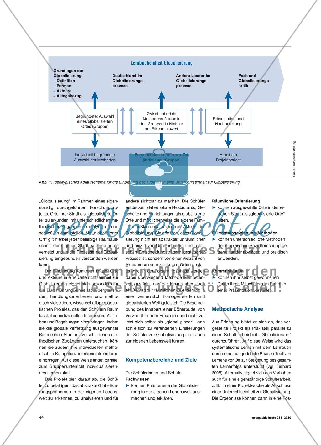Glokalisierte Schülerwelten - Individuelle Erkundungen globalisierter Orte in der eigenen Lebenswelt Preview 2