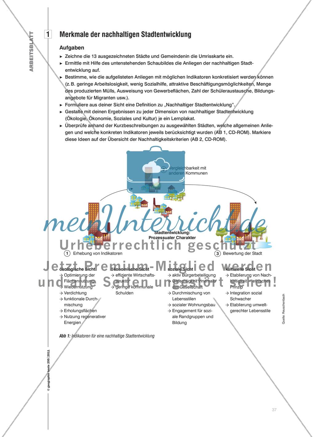 Nachhaltige Stadtentwicklung in Deutschland: Raumbeispiele für BNE Preview 6