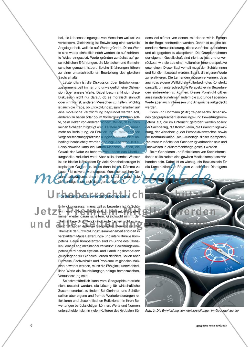 Entwicklung – eine wertvolle Angelegenheit - Werturteile als Grundlage der Diskussion über „Entwicklungszusammenarbeit“ Preview 5