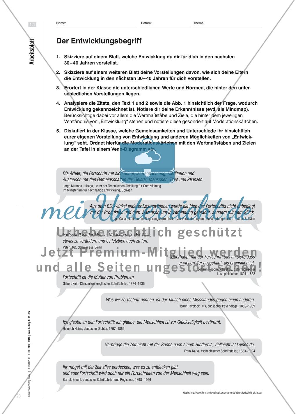 „Entwicklungs-Länder“?! - Perspektiven und Möglichkeiten für die kritische Bewertung eines solchen Konzeptes im Erdkundeunterricht Preview 5