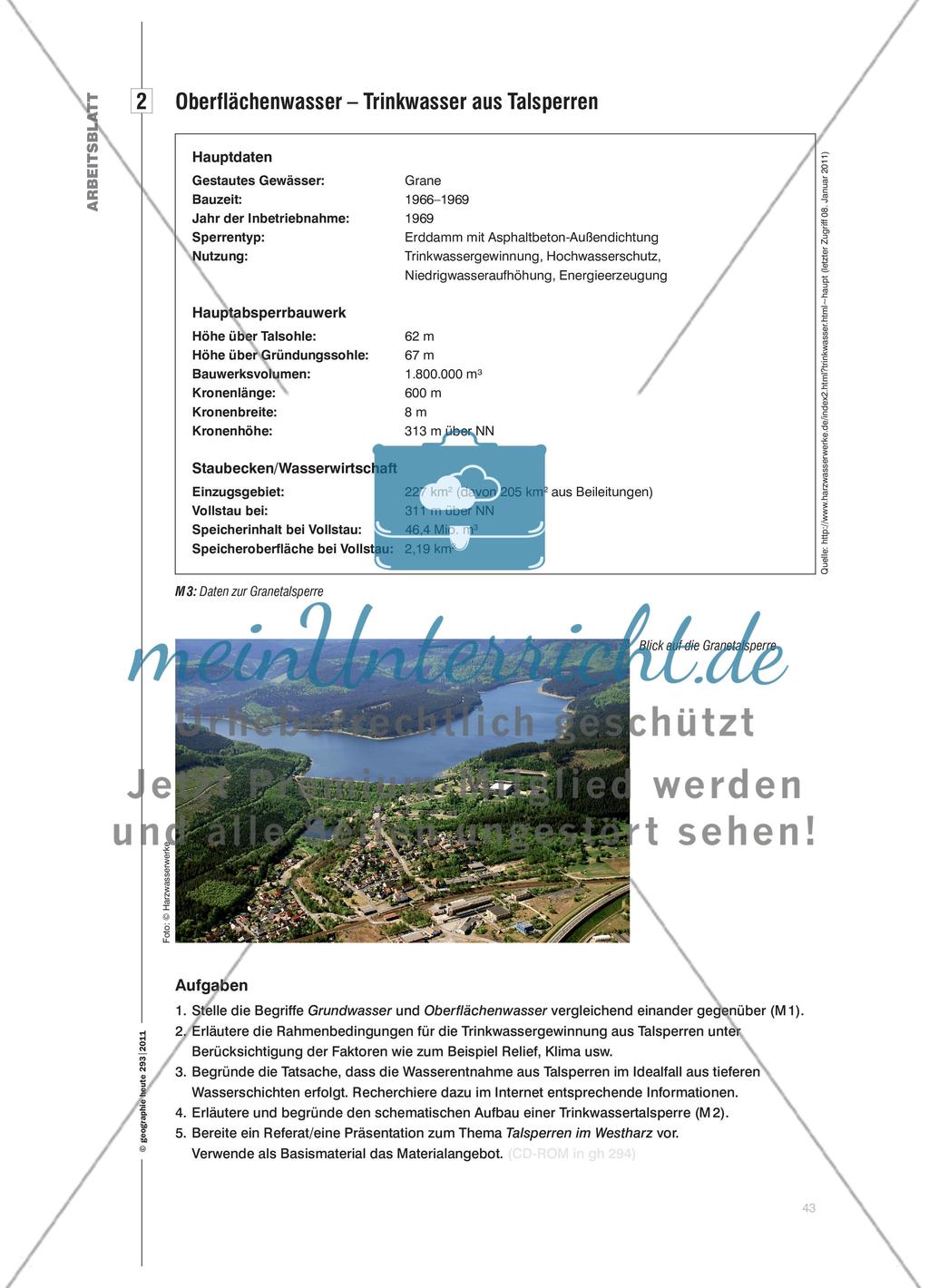 Trinkwassergewinnung in Deutschland - „Mal so mal so“ – regionale Unterschiede Preview 6