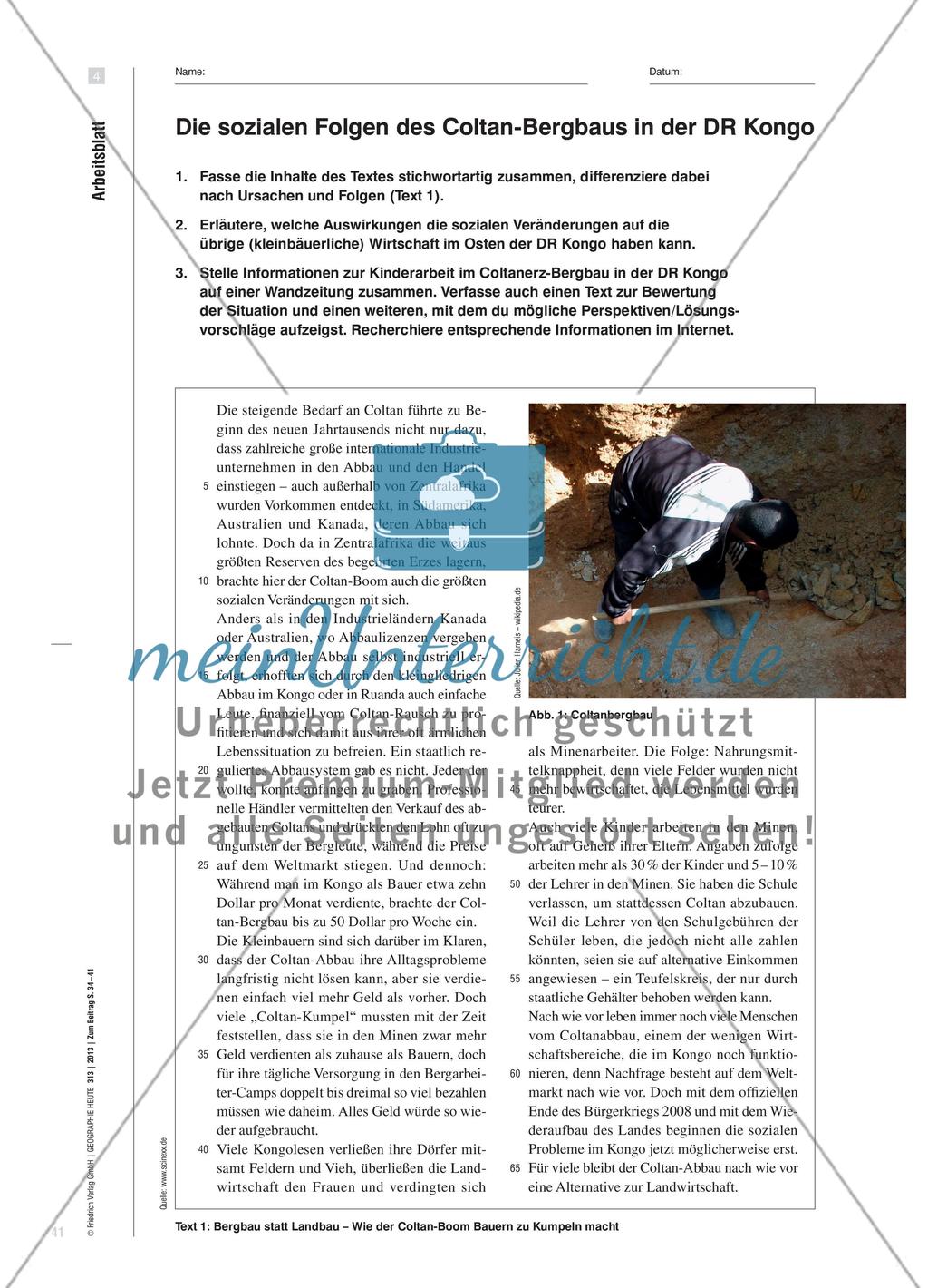 Kampf ums Coltan - Rohstoffpotenzial schürt Bürgerkriege in der Demokratischen Republik Kongo Preview 8