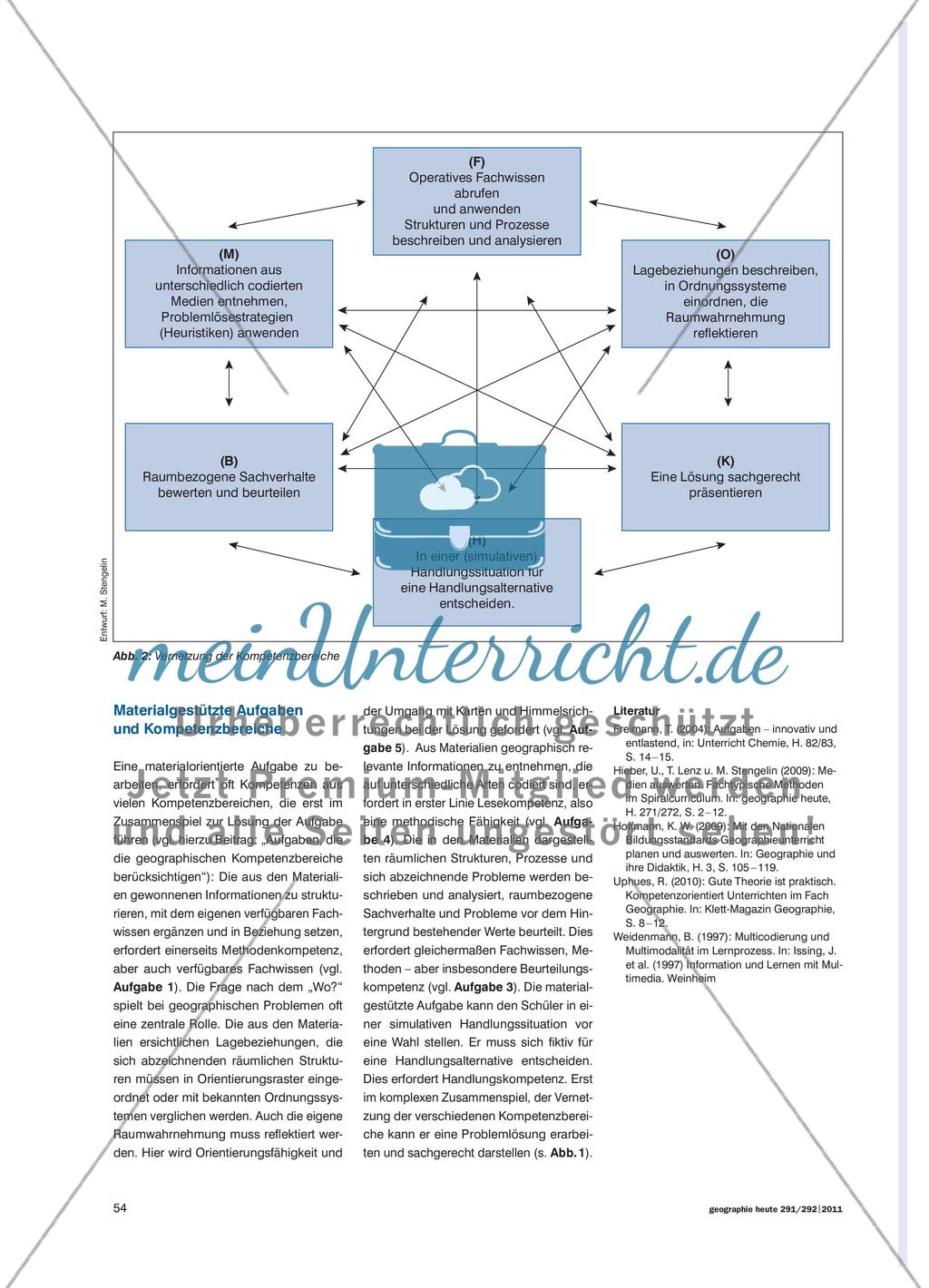 Materialgestützte Aufgaben stellen - Kompetenzen in vielfältigen Zusammenhängen fördern und überprüfen Preview 2