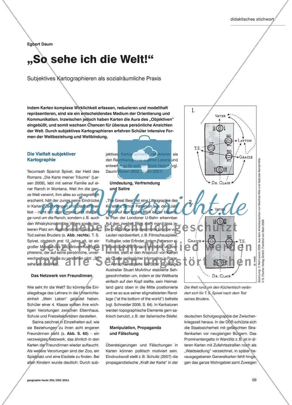 „So sehe ich die Welt!“ - Subjektives Kartographieren als sozialräumliche Praxis Preview 1