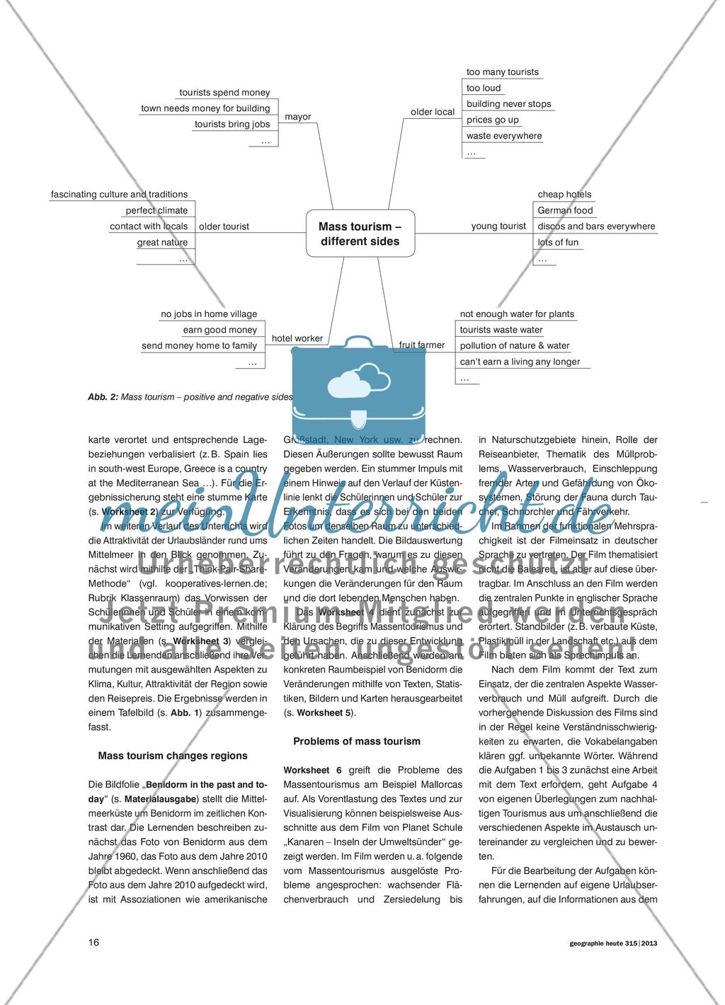Mass Tourism at the Mediterranean - Reasons, processes and impacts Preview 3
