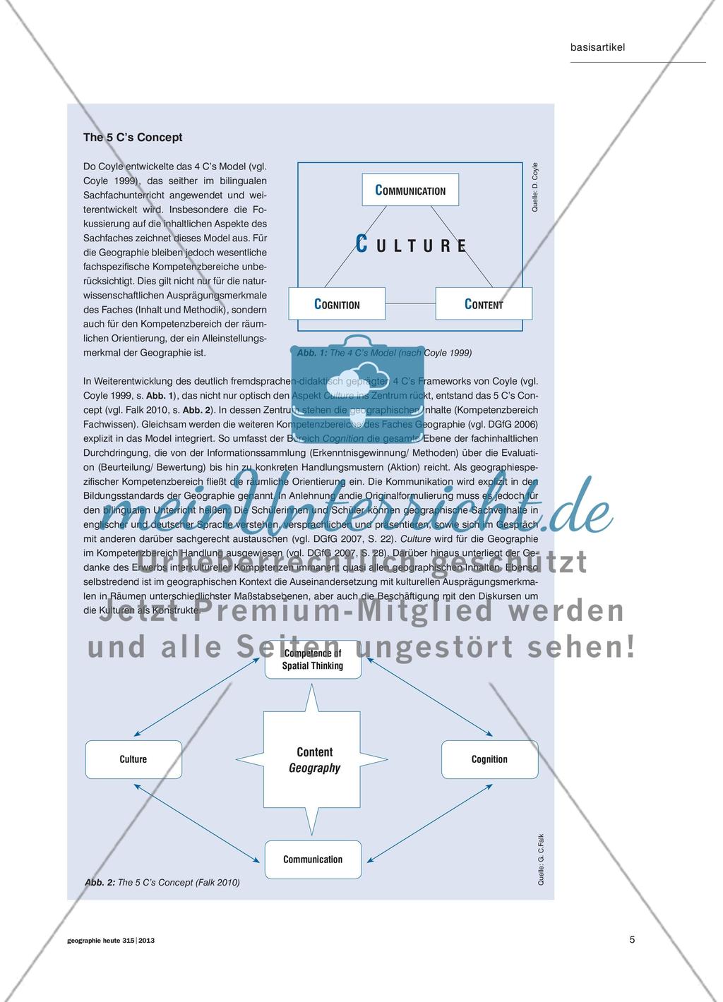 Geographie bilingual lehren und lernen - Entwicklung und gegenwärtiger Zustand des bilingualen Unterrichts Preview 4