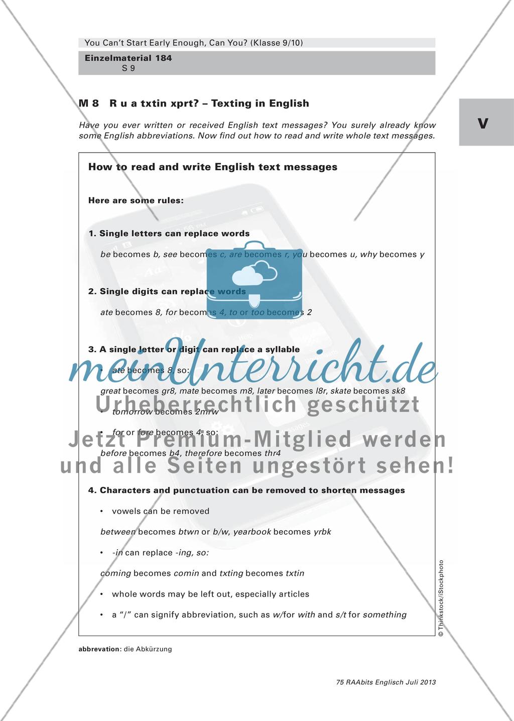You Can’t Start Early Enough, Can You? – Das Medienverhalten von Kindern und Jugendlichen untersuchen (Klasse 9/10) Preview 9
