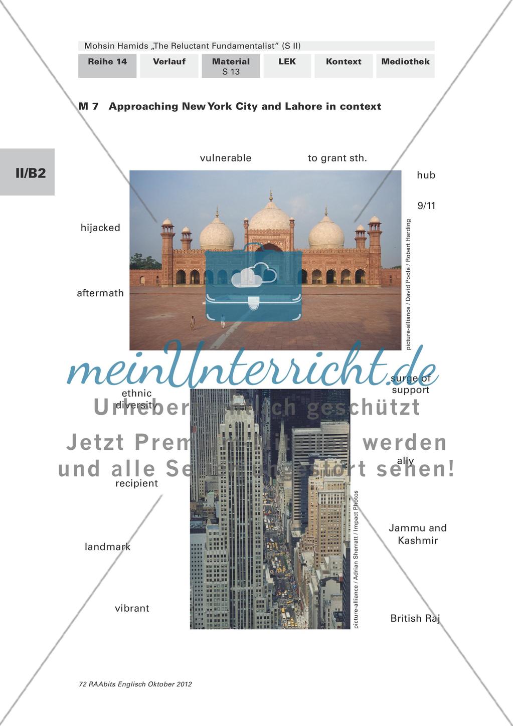 New York City and Lahore / Changez and the American (chapters 3–5) Preview 1