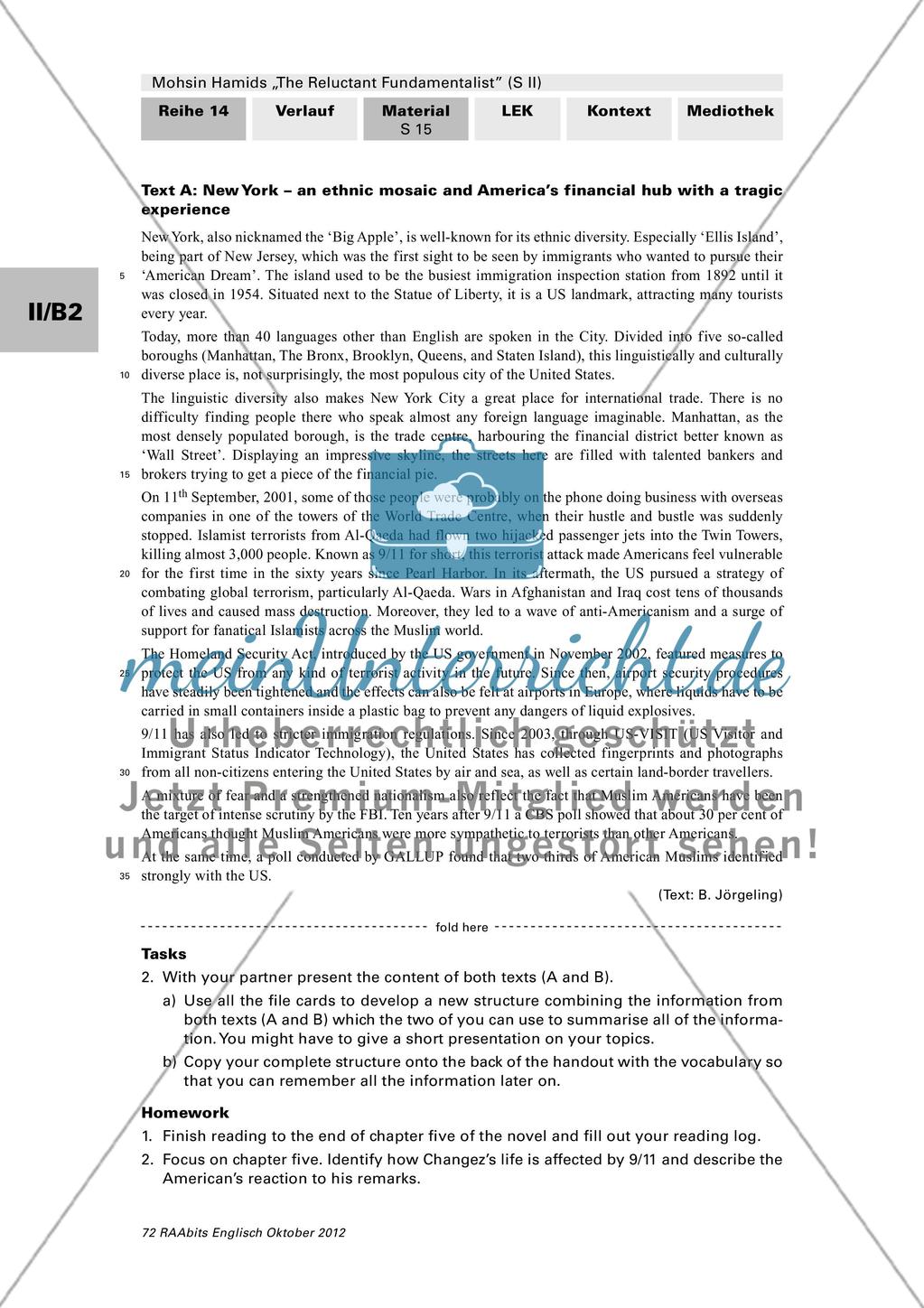 New York City and Lahore / Changez and the American (chapters 3–5) Preview 4