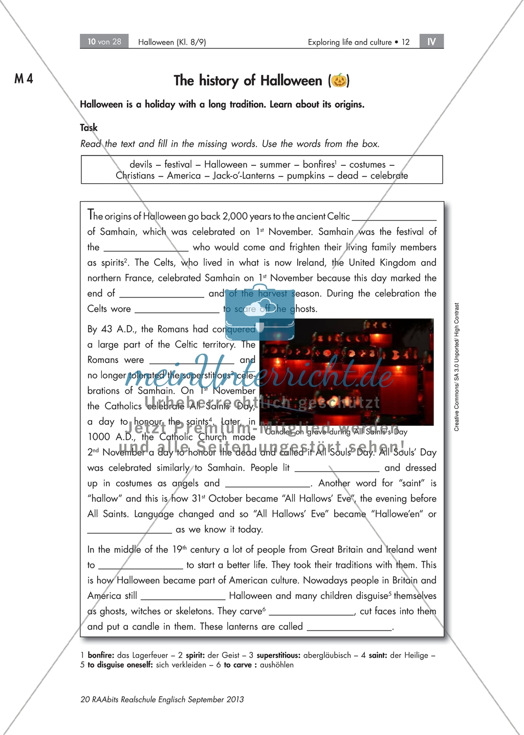 Halloween: Background information - The history of Halloween Preview 1