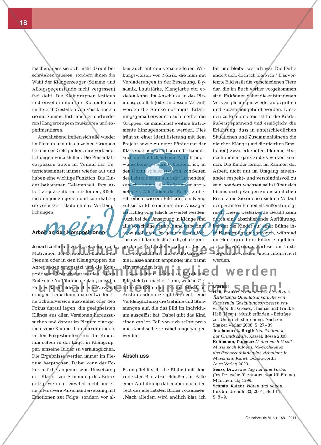 In mir drin geht’s ganz schön rund - Klänge für das Bilderbuch „Jeder Tag hat eine Farbe“ finden Preview 3