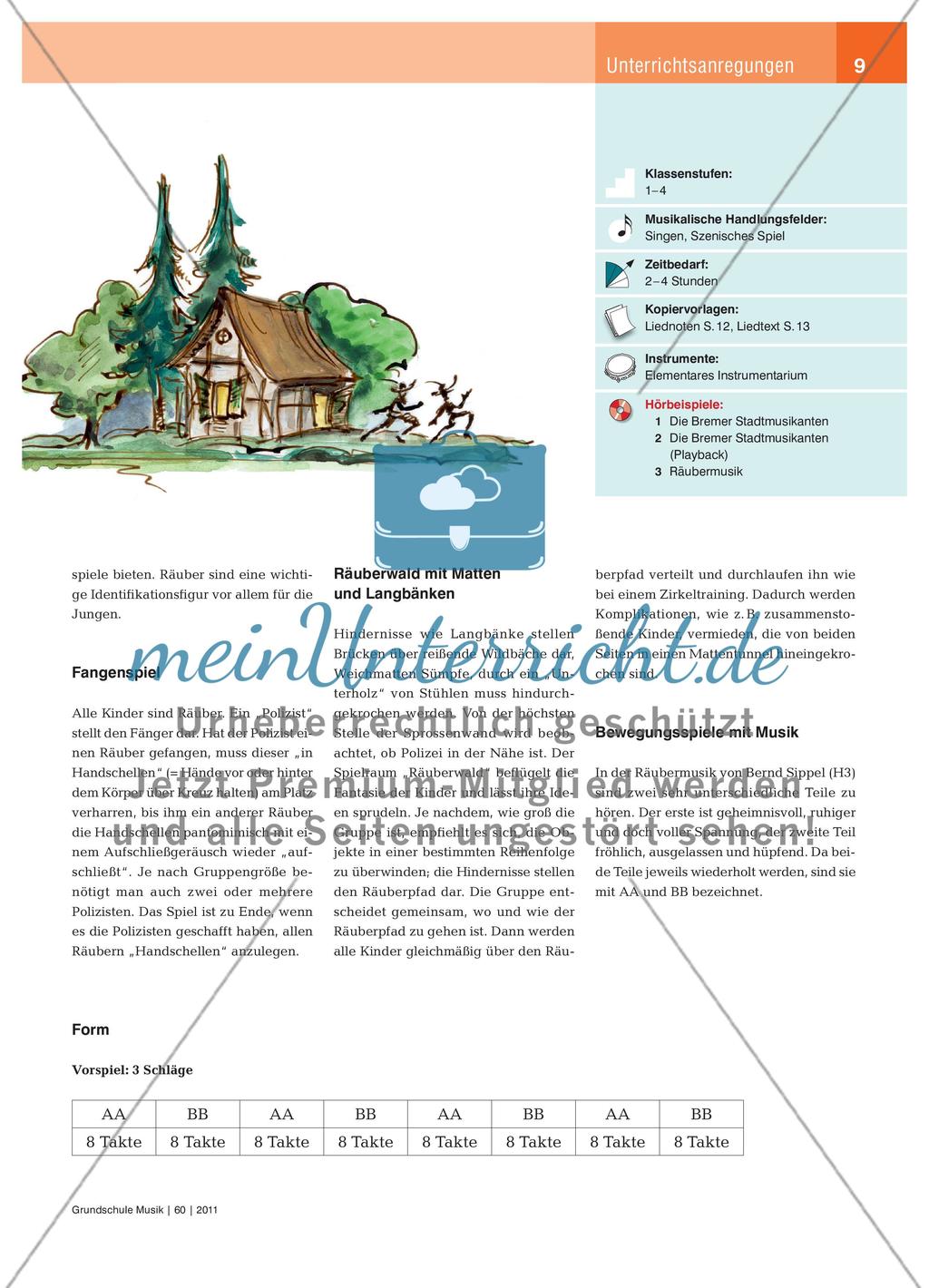 Die Bremer Stadtmusikanten - Eine szenisch-musikalische Aufführung Preview 2