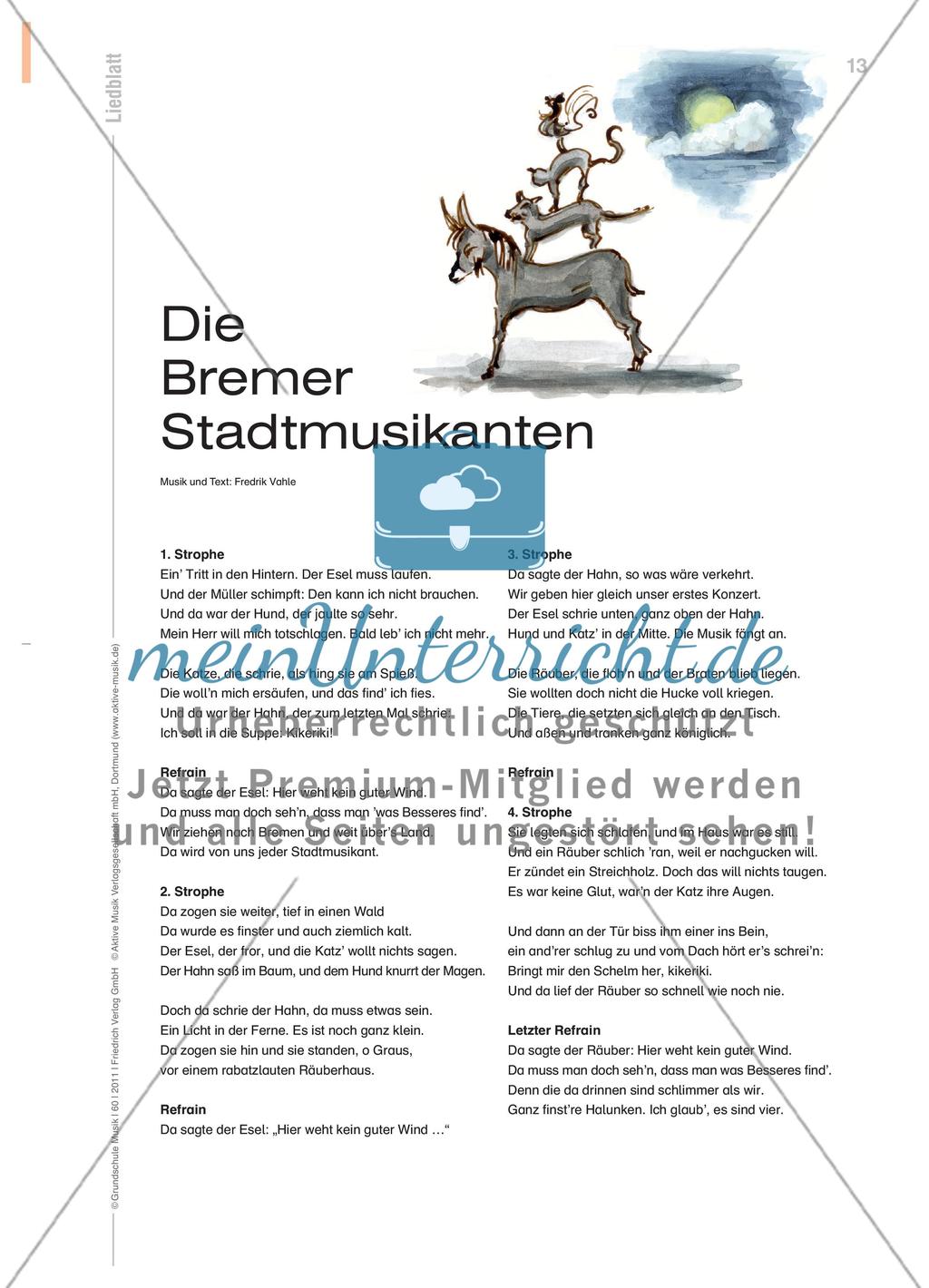 Die Bremer Stadtmusikanten - Eine szenisch-musikalische Aufführung Preview 6