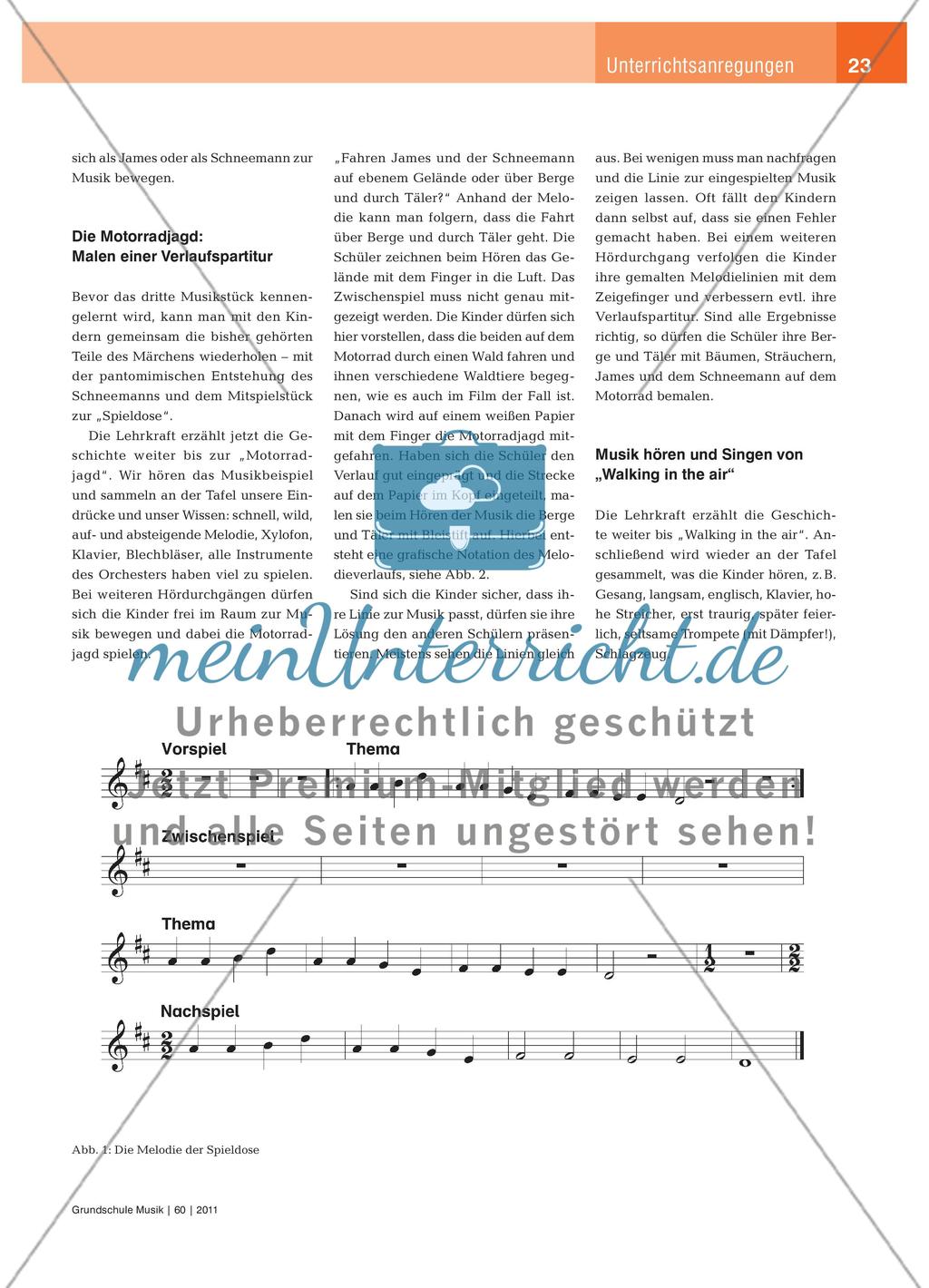 Das Märchen vom Schneemann - Musik hören und Bewegung zu Howard Blakes „The Snowman“ Preview 3