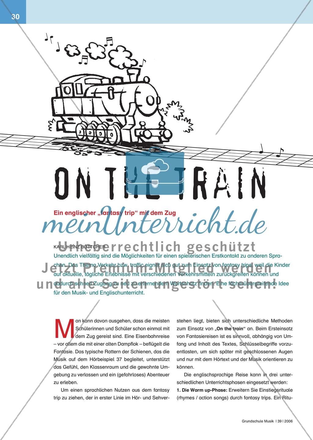 On the train - Ein englischer „fantasy trip“ mit dem Zug Preview 1