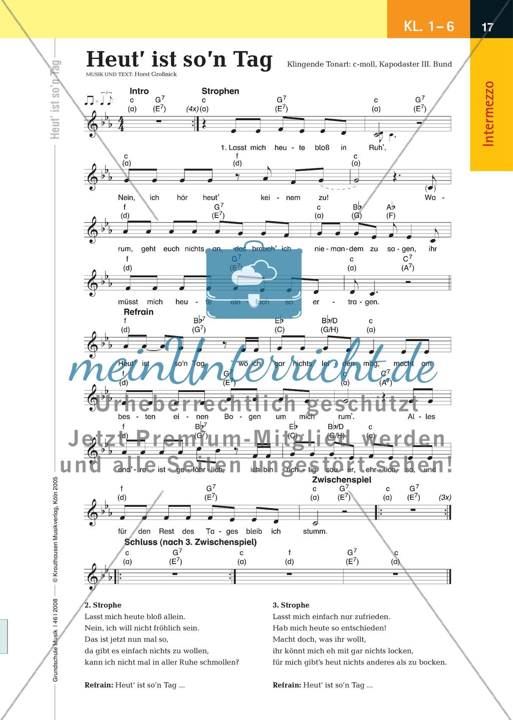 Heut’ ist so’n Tag - Ein gefühlvolles Lied zum verstimmt sein dürfen Preview 2
