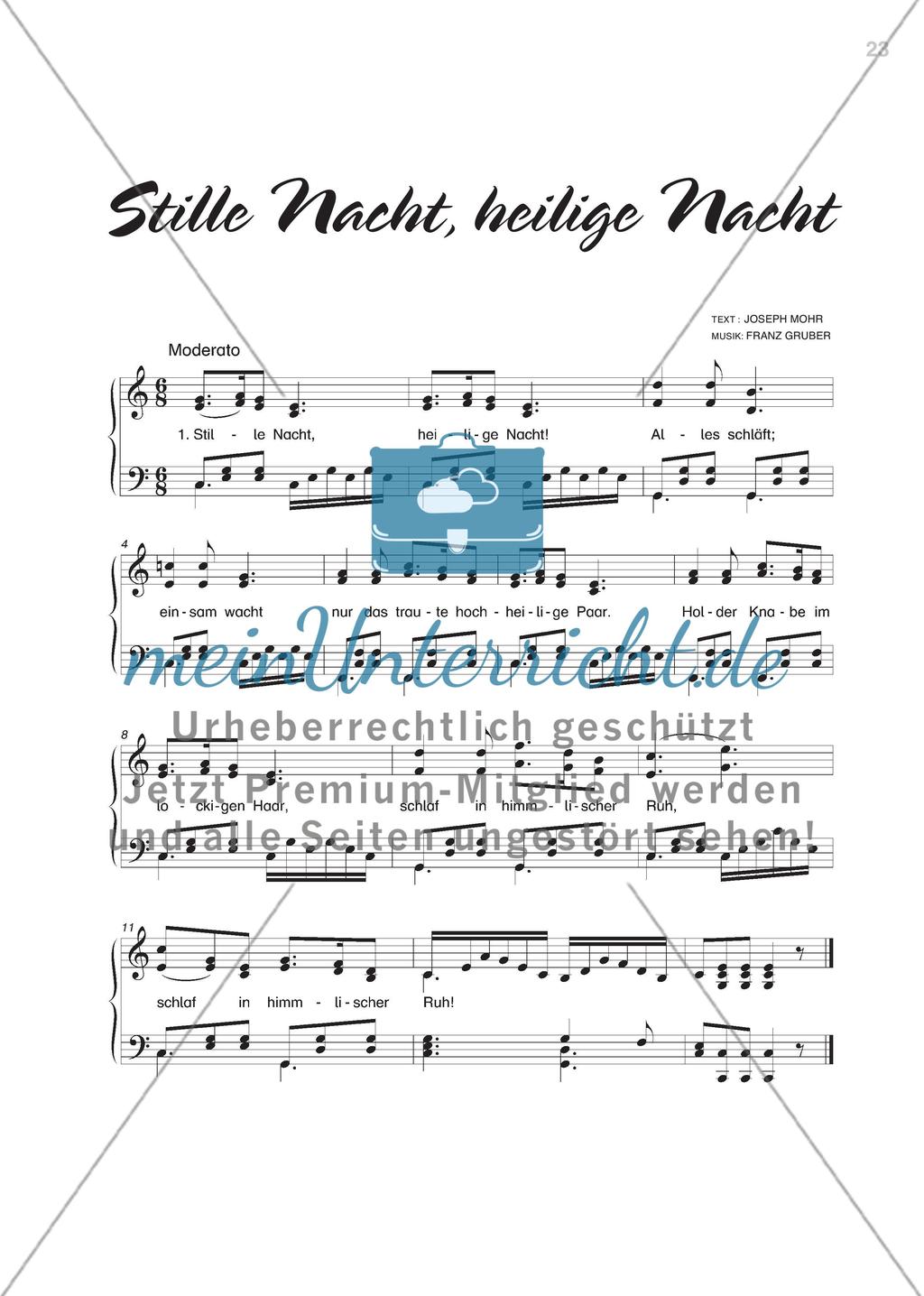 Stille Nacht, heilige Nacht - Eine Mitmachgeschichte zum Einstimmen Preview 6