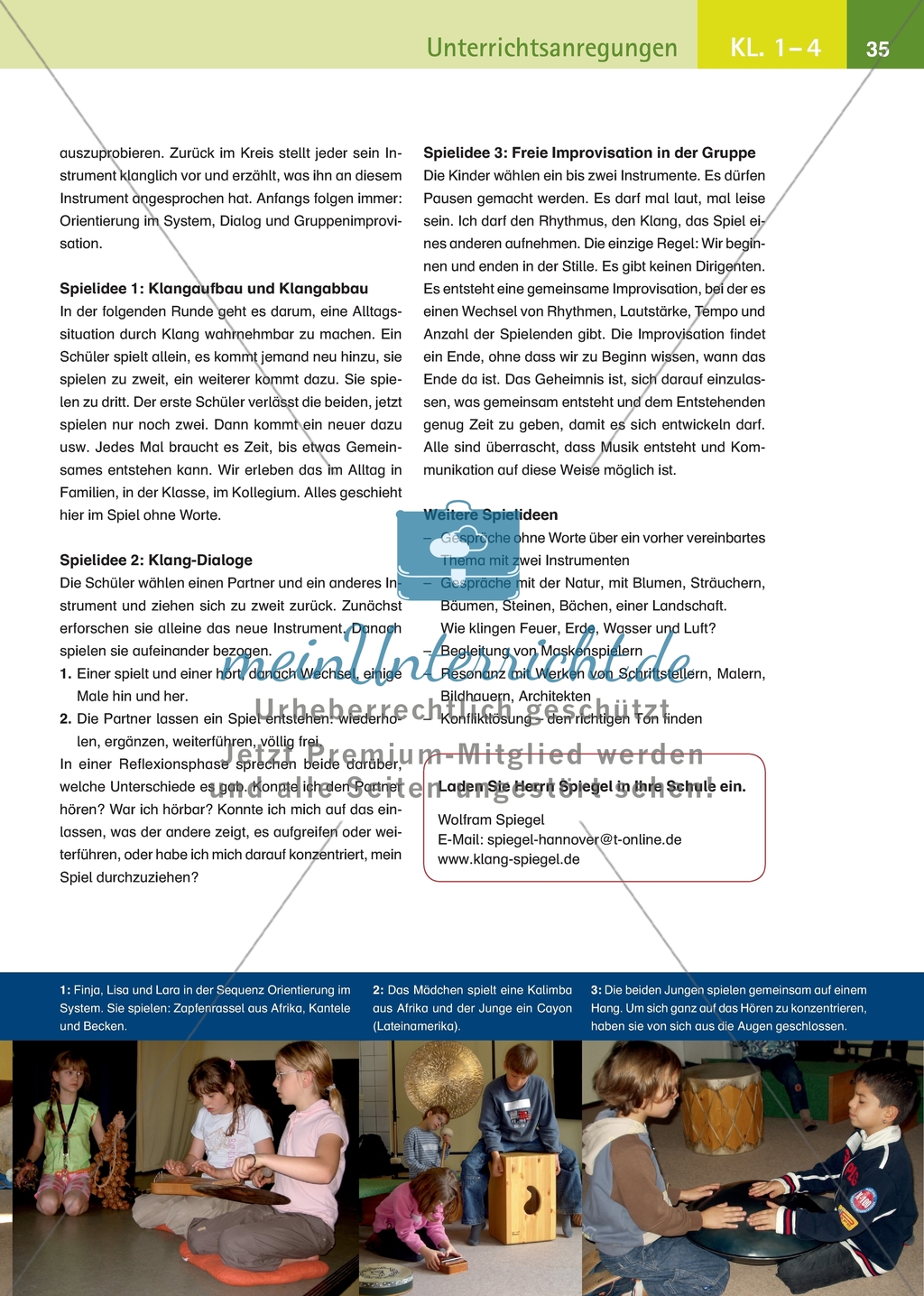 Musik erzählt Geschichten: Mit Klängen erzählen - Kinder spielen und erforschen Klänge und Spielarten von Instrumenten Preview 3