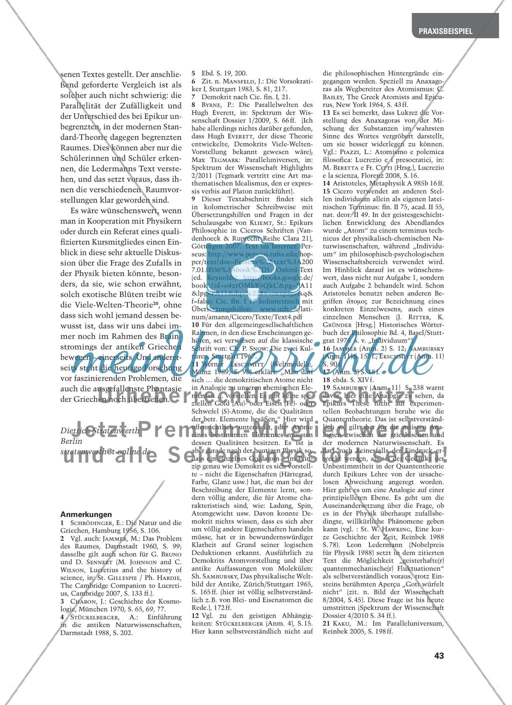 Cicero und die Atomistik Preview 4