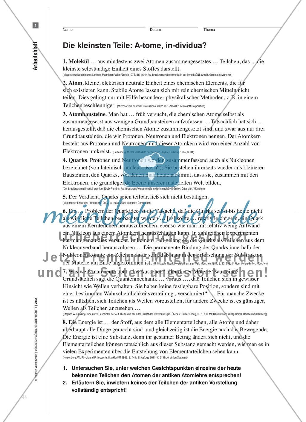 Cicero und die Atomistik Preview 5
