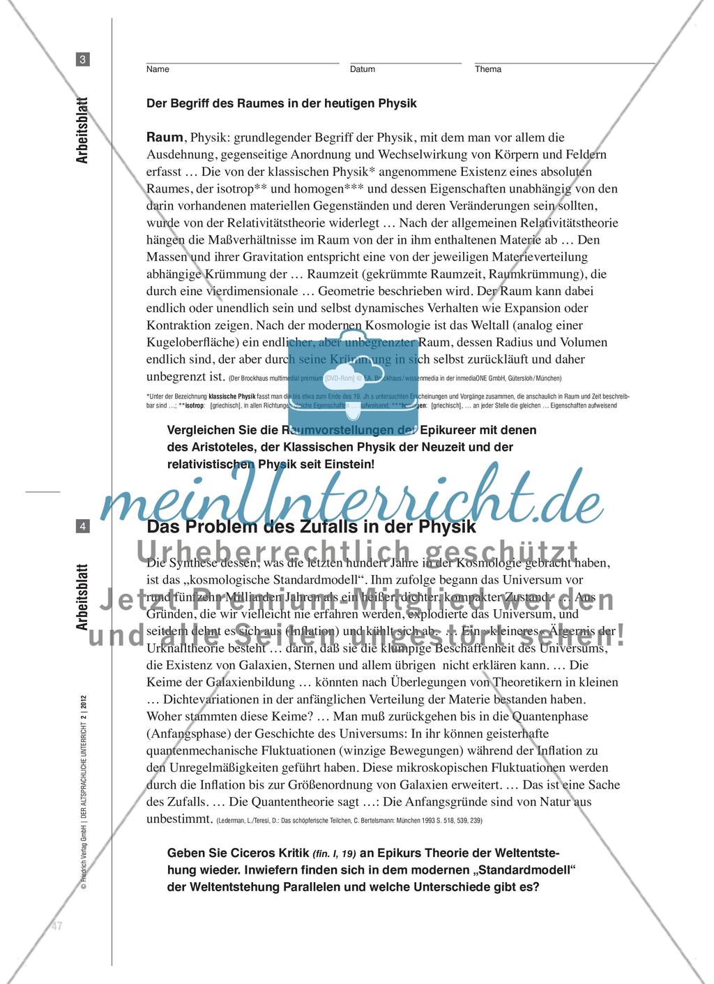 Cicero und die Atomistik Preview 8