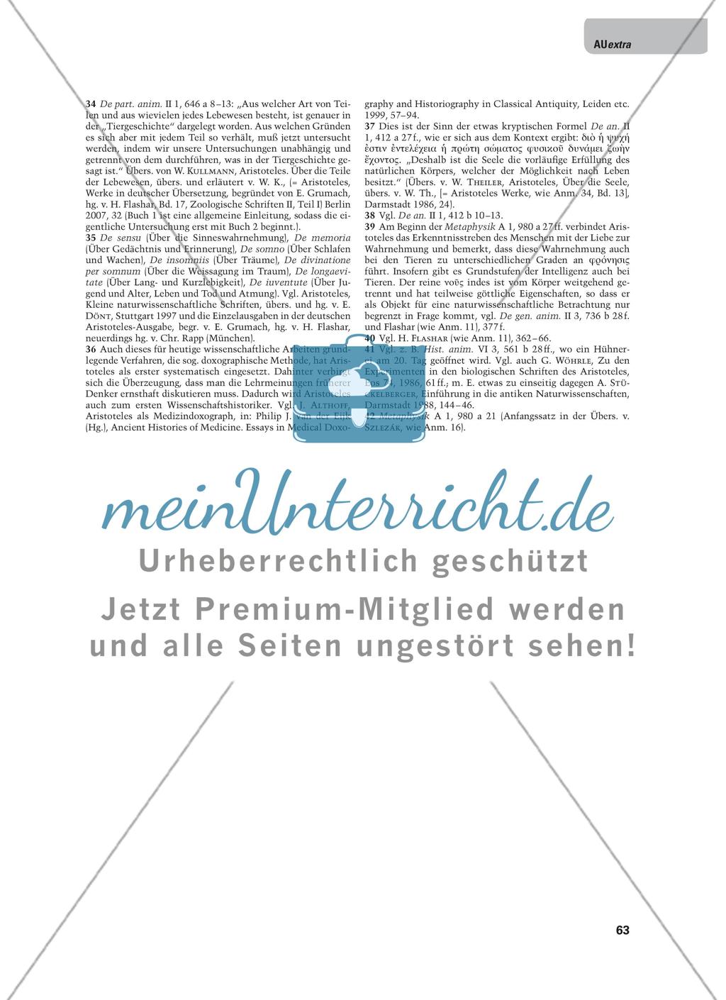 Aristoteles als Erfinder der modernen Naturwissenschaft Preview 10