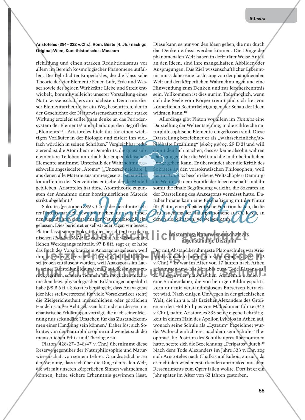 Aristoteles als Erfinder der modernen Naturwissenschaft Preview 2