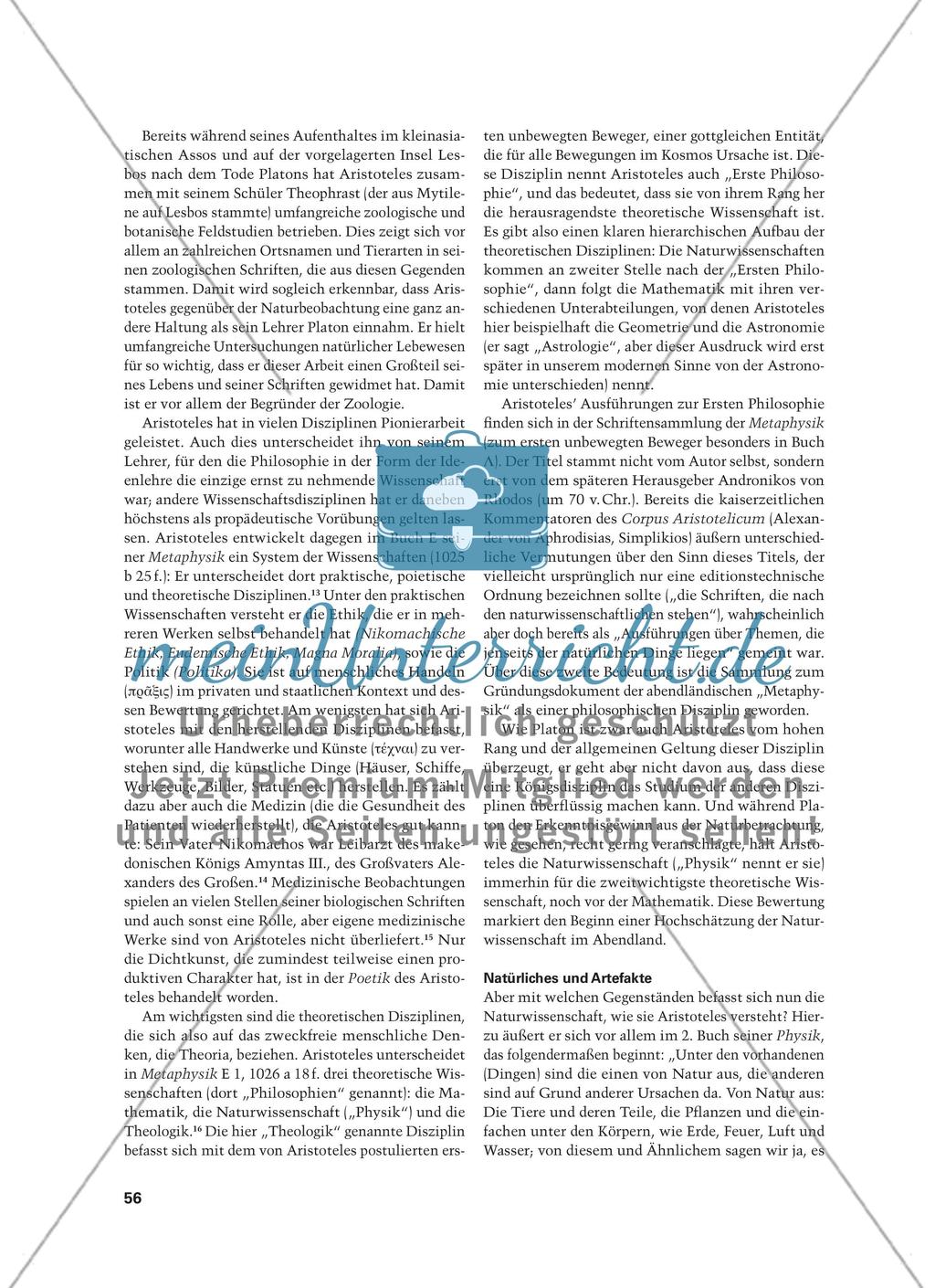 Aristoteles als Erfinder der modernen Naturwissenschaft Preview 3