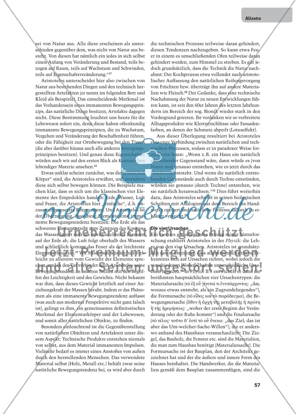 Aristoteles als Erfinder der modernen Naturwissenschaft Preview 4